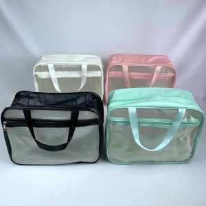 D438*CX120 NECESSAIRE TRANSPARENTE TAM G
