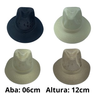 HENGDA-01*CX240 CHAPÉU COM ABA E COM COPA