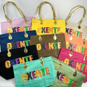 KD24-14*CX200 BOLSA DE PRAIA FEMININA COM ALÇA DE MÃO