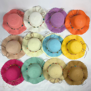 JLMY-14*CX120 CHAPÉU DE PRAIA COM ABA E COPA