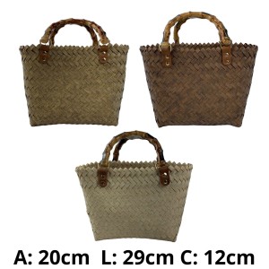 DAZIRAN-07*CX50 BOLSA DE PRAIA FEMININA COM ALÇA DE MÃO