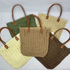 26-XXGY-05*CX100 BOLSA DE PRAIA FEMININA COM ALÇA DE MÃO