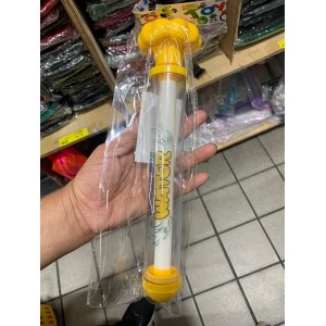 2WS1-37*CX300 BRINQUEDO LANCA AGUA - LARANJA E AMARELO, DESCRICAO TECNICA DO PRODU