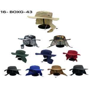 16-BOXG-43*CX240 CHAPÉU COM ABA E COPA