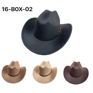 16BOX-02*CX120 CHAPÉU COM ABA E COPA