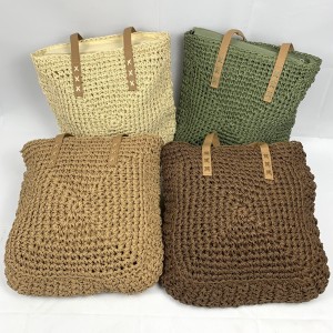 25-HL-27*CX60 BOLSA DE PRAIA FEMININA COM ALÇA DE MÃO