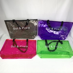 D397*CX120 BOLSA TRANSPARENTE SOL E PRAIA FEMININA