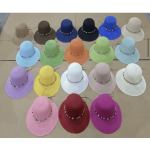 JLMY-6*CX120 CHAPÉU DE PRAIA COM ABA E COPA